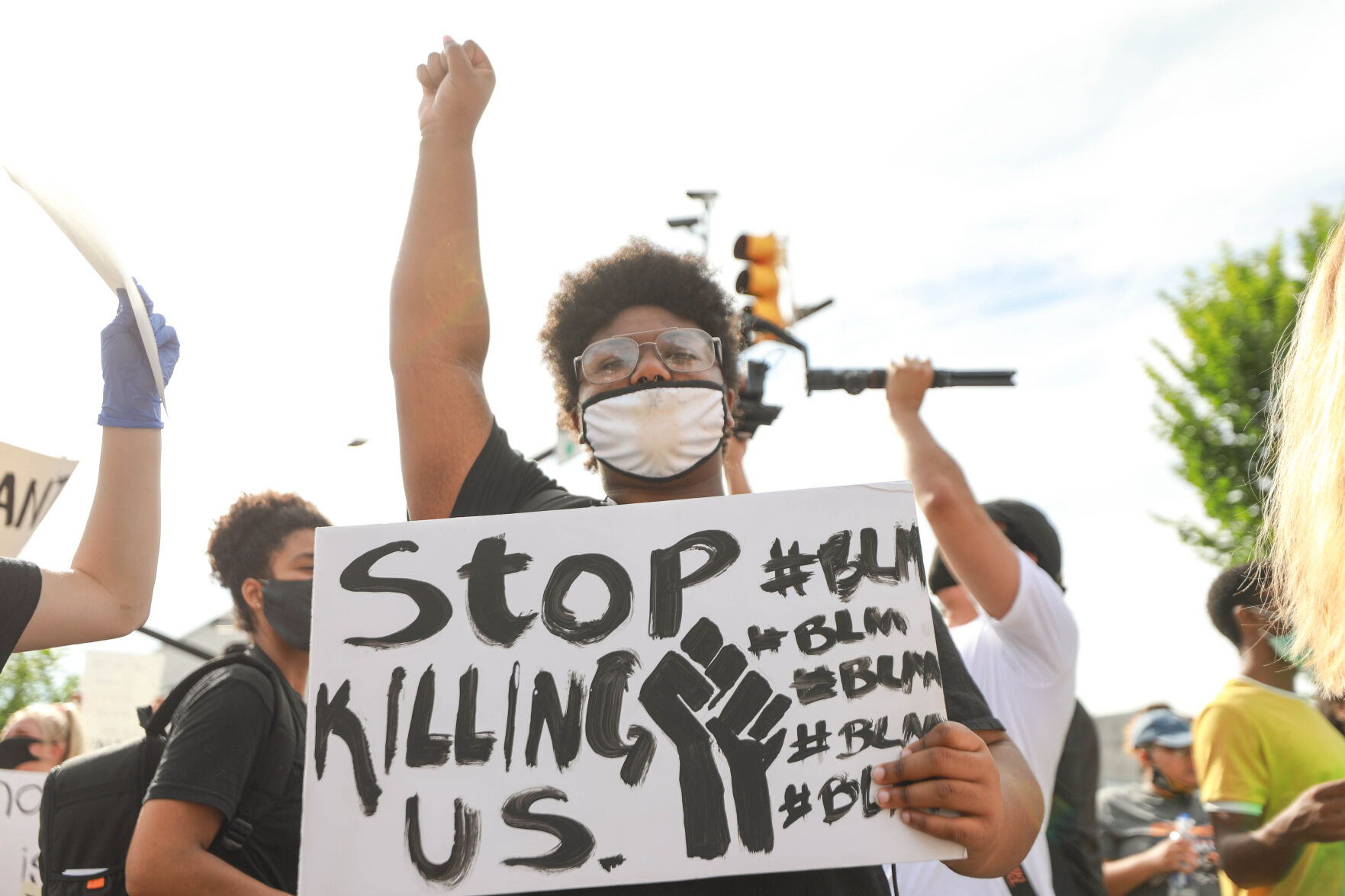 Auburn Students & Community for Change protest and march